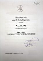 Sylwia Stępniak Dyplom