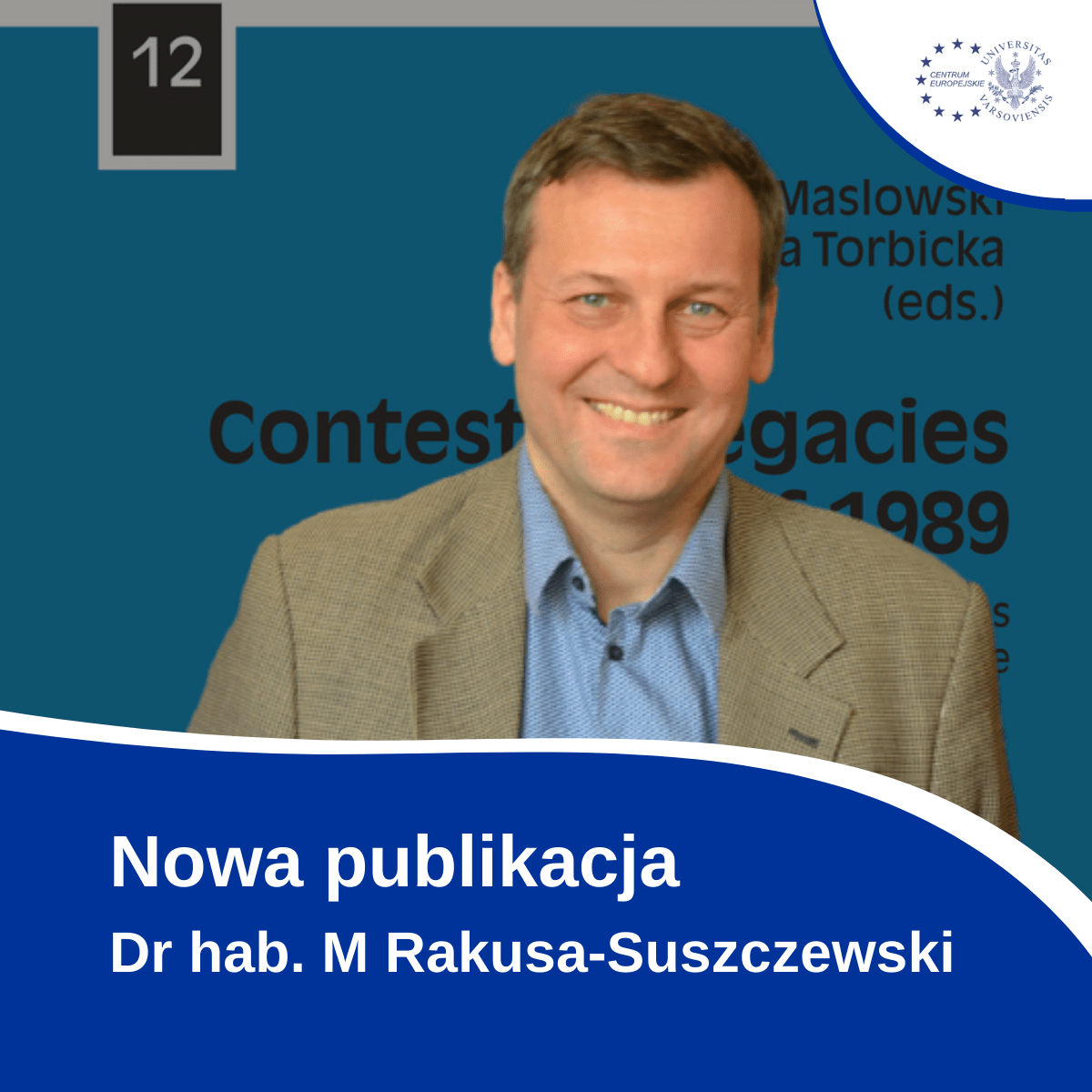 Dr Hab. M. Rakusa Suszczewski   Nowa Publikacja.
